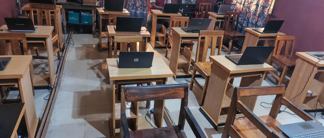 Faith Comprehensive High School's ICT/computer lab